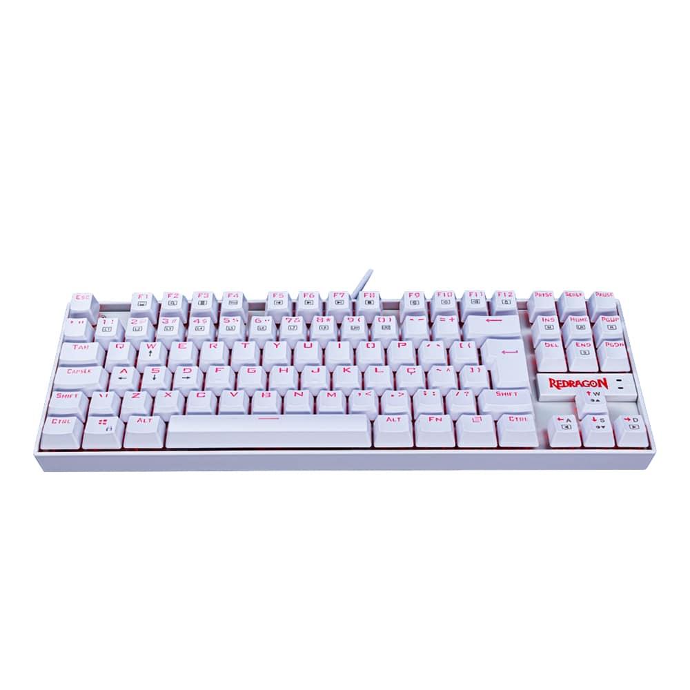 redragon kumara lunar white rgb switch blue